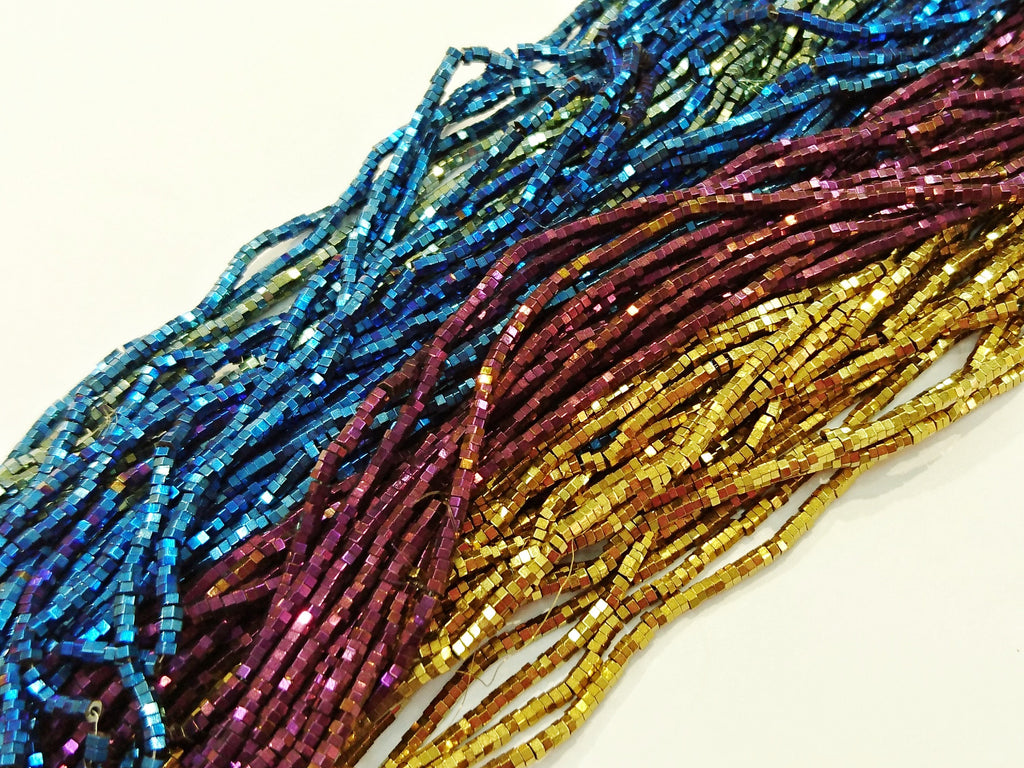 Hematite Beads, now available in various plated colors