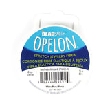 Stretch Jewelry Fiber, white, Opelon, 1.2mm | 日本彈性魚線, 白色, 水晶線, Opelon, 1.2mm