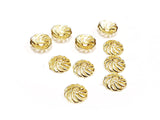 Bead Cap, Brass, 8mm, 10 Pieces | 銅珠蓋, 8mm, 10個