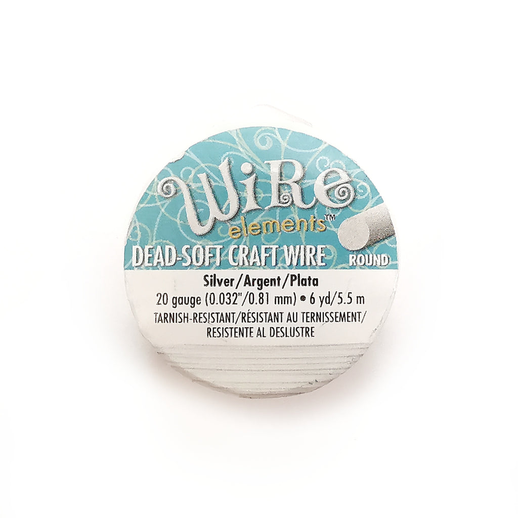 Craft Wire, Round, Beadsmith, 20 Gauge (0.81mm) | 圓銅線, Beadsmith, 20 Gauge (0.81mm)