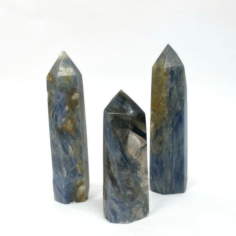 水晶柱, 藍晶石 (藍)