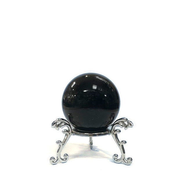 Crystal Ball/ Sphere, Obsidian 水晶球, 黑曜石
