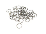 Jump Ring, 1x12mm, Stainless Steel, 50 Pieces | 不鏽鋼開口圈, 1x12mm圓形, 50個