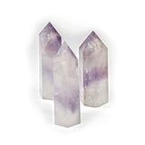 Polished Quartz Crystal Points, Amethyst, Light Purple 水晶柱, 紫水晶, 淺紫
