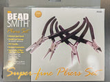 Plier Set, Beadsmith, 4 Pliers/set, Black | 鉗,Beadsmith, 一套4款, 黑色
