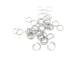 Jump Ring, 1.2x9mm, Stainless Steel, 50 Pieces | 不鏽鋼開口圈, 1.2x9mm圓形, 50個