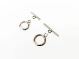 Toggle Clasp, Stainless Steel, Round | OT扣, 不鏽鋼, 12mm/14mm圓形