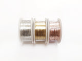 Craft Wire, Round, Beadsmith, 24 Gauge (0.51mm) | 圓銅線, Beadsmith, 24 Gauge (0.51mm)