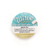 Craft Wire, Round, Beadsmith, 24 Gauge (0.51mm) | 圓銅線, Beadsmith, 24 Gauge (0.51mm)