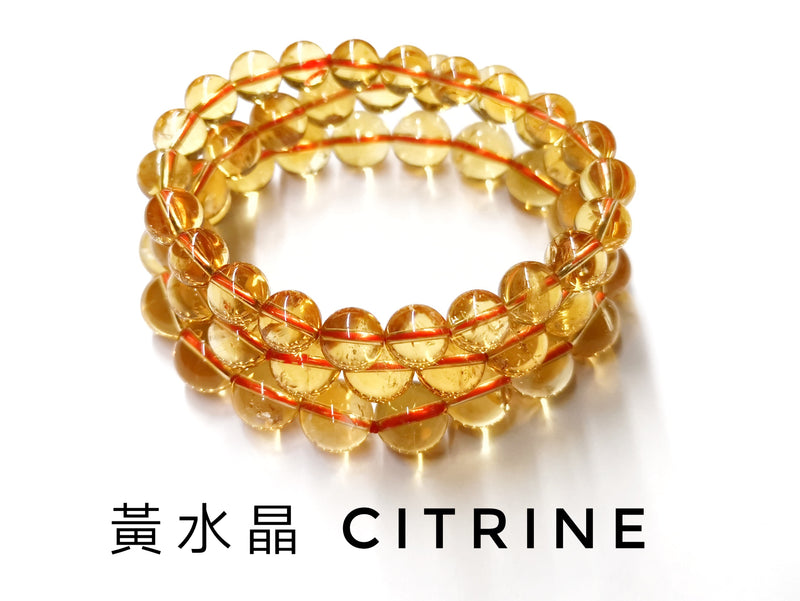 黃水晶(Citrine), 單圈手鏈