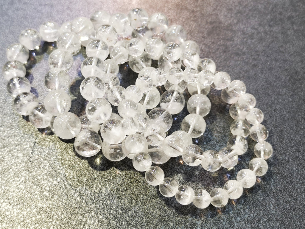 Milky Quartz, Bracelet, Single-Loop Elastic | 白幽靈, 單圈手鏈