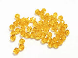 Bicone Glass Bead, 6mm, Chocolate, 72 Pcs | 雙尖水晶玻璃, 6mm, 金黃, 72粒
