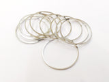 Brass Ring, Round, 25mm, 10pcs | 銅圈, 圓, 25mm, 10個