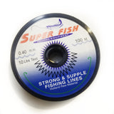 Monofliament, Clear, Range from 0.2mm to 0.9mm | 透明魚絲線, 0.2mm至0.9mm