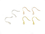 Earring Hook, Sterling Silver, Silver/Rose Gold/Golden | 925銀耳勾, 銀/玫瑰金色/金色