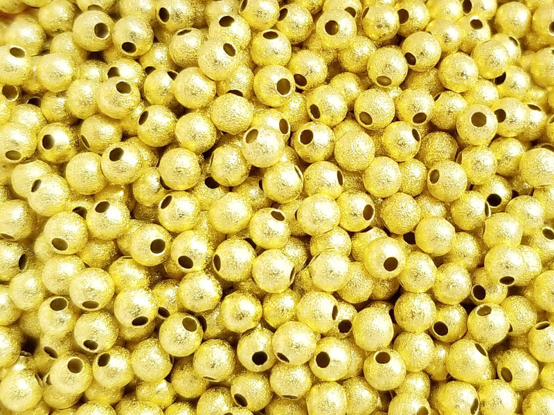 噴沙銅珠, 4mm, 72個