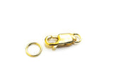 Clasp Set, 14KT Gold Filled, 12mm, 1 Set | 龍蝦扣,14KT包金,12mm,1套