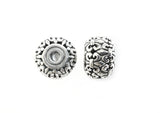 Bead, Sterling Silver, 12x18mm, Filigree | 通花銀珠, 12x18mm