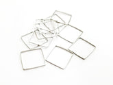 Brass Ring, 25x25mm, 10pcs | 銅圈, 方形, 25x25mm, 10個