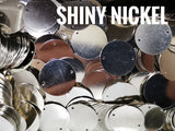 Clearance, Brass sequins, 16mm, 2 holes, 36 pcs | 特價, 圓銅片, 16mm, 雙孔, 36個