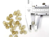 Bead Cap, Brass, 9mm, 24 Pieces | 銅珠蓋, 9mm, 24個