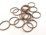 Brass Ring, Round, 16mm, 20pcs | 銅圈, 圓, 16mm, 20個