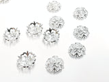 Bead Cap, Brass, 9.5mm, 10 Pieces | 銅珠蓋, 9.5mm, 10個