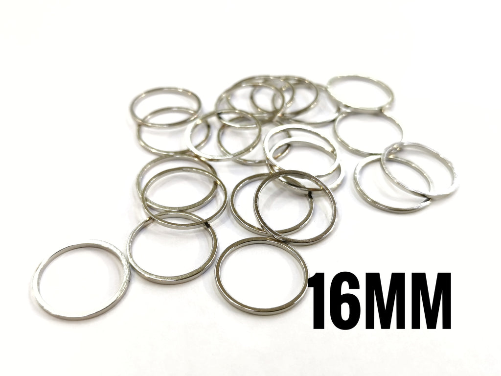 Brass Ring, Round, 16mm, 20pcs | 銅圈, 圓, 16mm, 20個