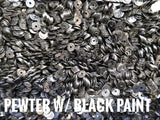 Clearance, Brass sequins, 4mm, centre hole, 200 pcs | 特價, 圓銅片, 4mm, 中孔, 200個