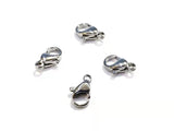 Lobster Clasp, Stainless Steel, 6.5x10mm  | 龍蝦扣, 不鏽鋼, 6.5x10mm