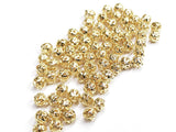 Bead, Brass, 5mm round, 30 pcs | 銅珠, 5mm通花銅珠, 30個