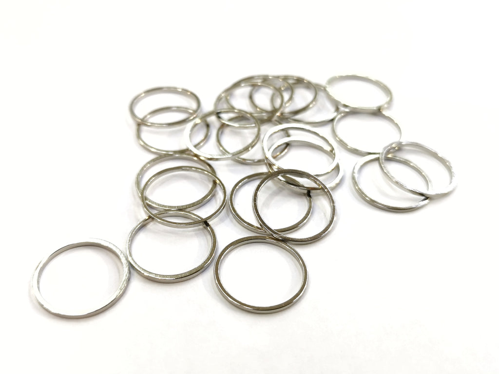 Brass Ring, Round, 16mm, 20pcs | 銅圈, 圓, 16mm, 20個