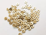 Bead, Brass, disk, spacer | 銅珠, 圓片隔珠