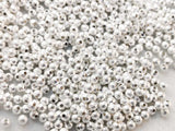Stardust Bead, Sanded Bead, Round, 4mm, 72 Pieces | 噴沙銅珠, 4mm, 72個