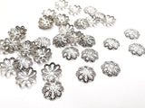 Bead Cap, Brass, 8mm, 24 Pieces | 銅珠蓋, 8mm, 24個