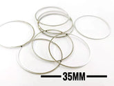 銅圈, 圓, 35mm, 10個