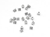 Brass Beads, 4mmx3.5mm, Triangle, 24 Pieces Per Pack - amakeit bead 天富