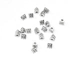 Brass Beads, 4mmx3.5mm, Triangle, 24 Pieces Per Pack - amakeit bead 天富