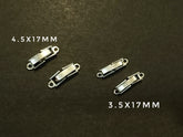 Clasp, Snap Clasp, 2 holes, 10 Pieces Per Pack - amakeit bead 天富