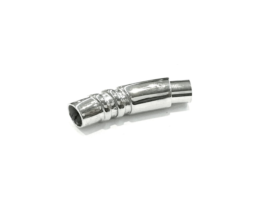 Stainless Steel Magnetic Clasp, 9x36mm,6mm hole, Price Per Piece - amakeit bead 天富
