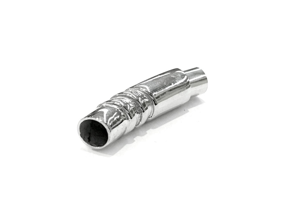 Stainless Steel Magnetic Clasp, 9x36mm,6mm hole, Price Per Piece - amakeit bead 天富