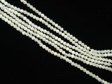 Gemstone beads, faceted round, moonstone | 天然水晶, 圓形切面, 月光石