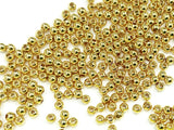 Bead, Brass, 4mm, Solid Ball, Assorted colors | 4mm圓形實心銅珠, 多色