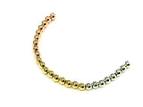 Bead, Brass, 4mm, Solid Ball, Assorted colors | 4mm圓形實心銅珠, 多色