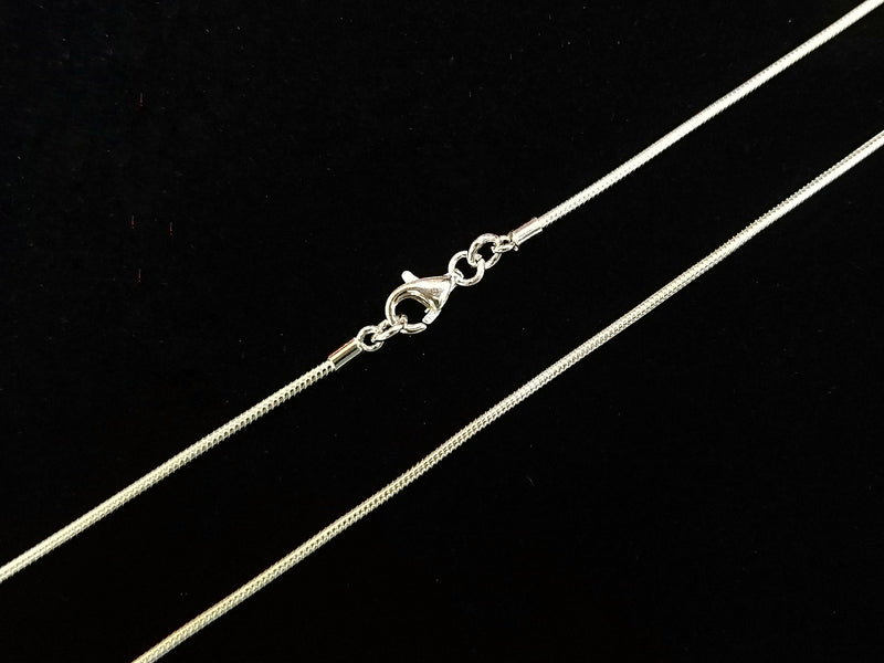 18" 925銀項鏈 1.2mm 蛇鏈