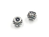 Bead, Sterling Silver, 10mm, Filigree | 通花銀珠, 10mm