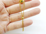 Spacer Stopper, 3x6mm Brass Bead, 4 Pieces  | 銅隔珠, 可定位,3x6mm, 4個