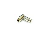 Stainless Steel Magnetic Clasp, 4mm Cord, 7x14mm Barrel | 不鏽鋼磁石扣, 4mm繩用, 7x14mm水桶型