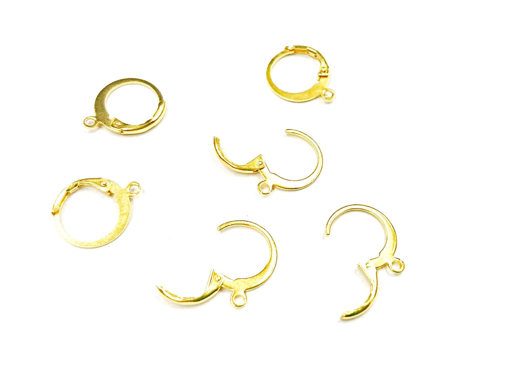 Hoop Earring, Stainless Steel, 12mm Round, 2 Pairs | 不鏽鋼耳鐶圈, 有圈, 2對