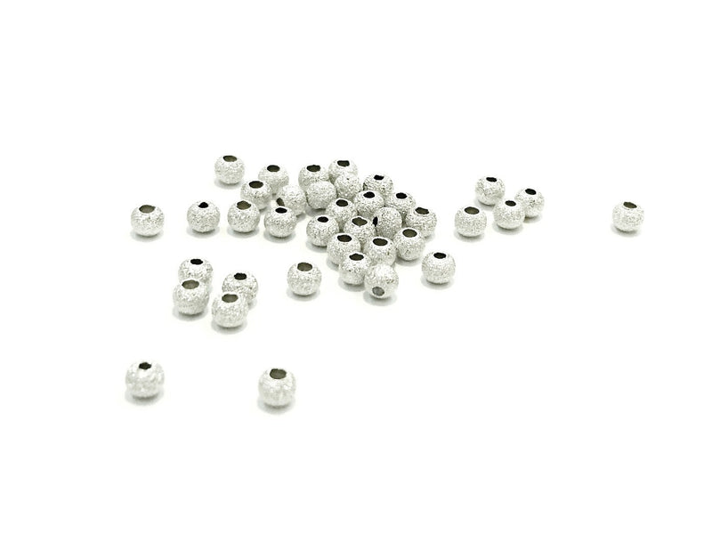 925銀珠, 2.5mm噴砂圓珠